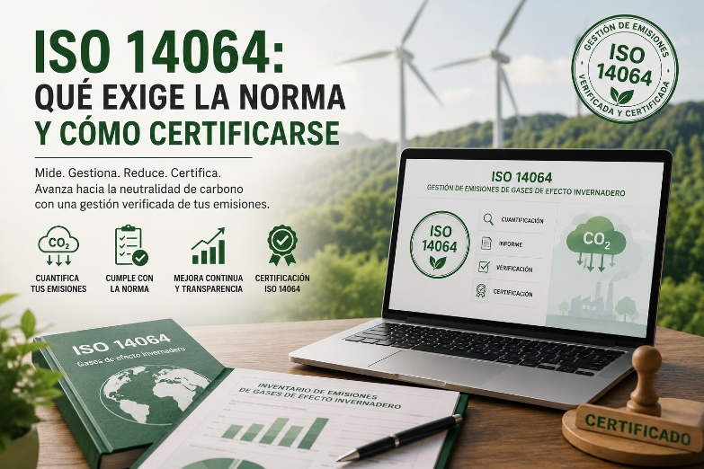 ISO 14064: QUÉ EXIGE LA NORMAR Y COMO CERTIFICARSE