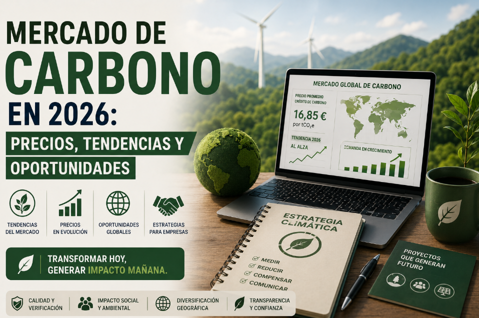 MERCADO DE CARBONO EN 2026: PRECIOS, TENDENCIAS Y OPORTUNIDADES